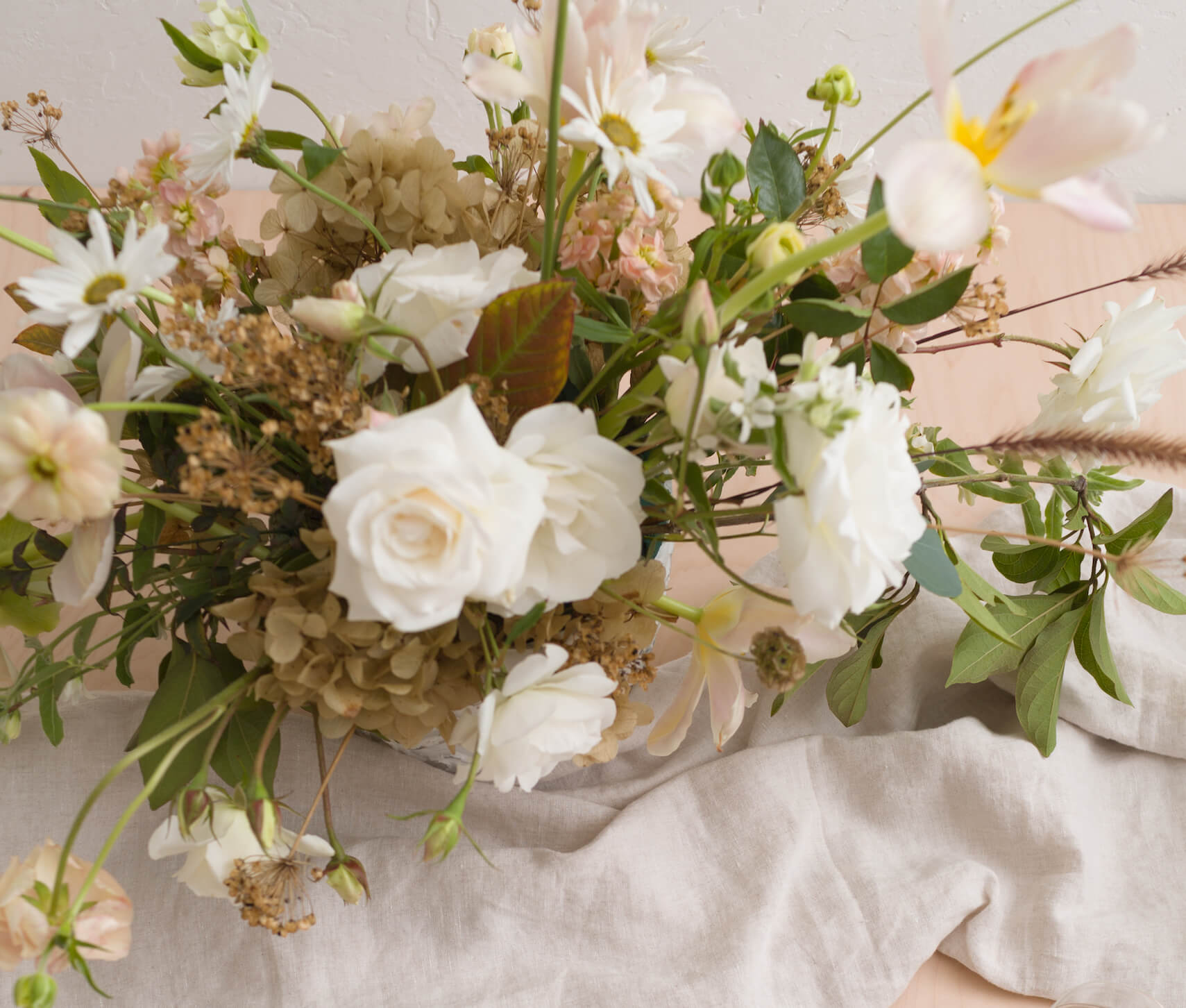 La Playa Hotel wedding flowers by local florist