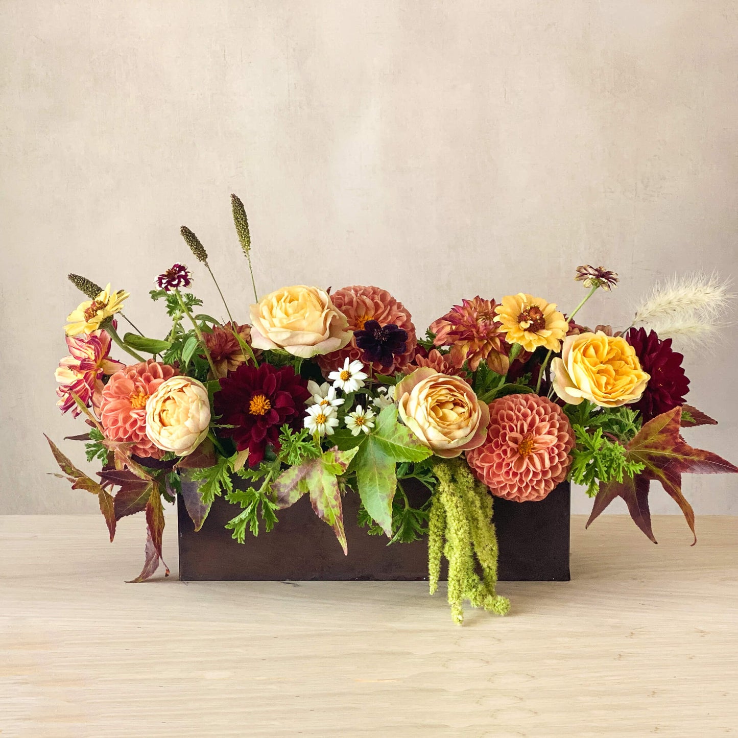 Carmel Florist Fall Flowers Thanksgiving Centerpiece