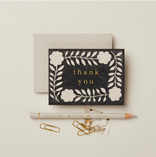 Ink 'Thank You' Mini Card