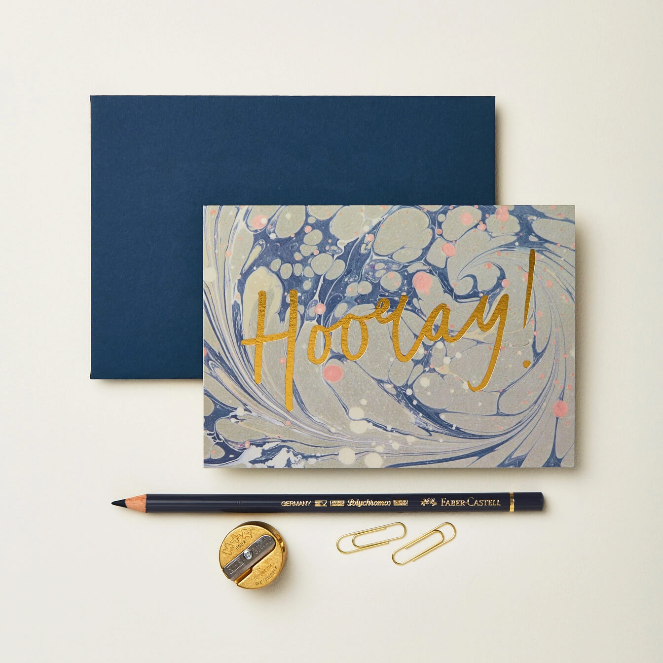 Blue Marble 'Hooray' Card